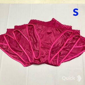 S - New 6 pcs Kylielina Pink Mesh Panties